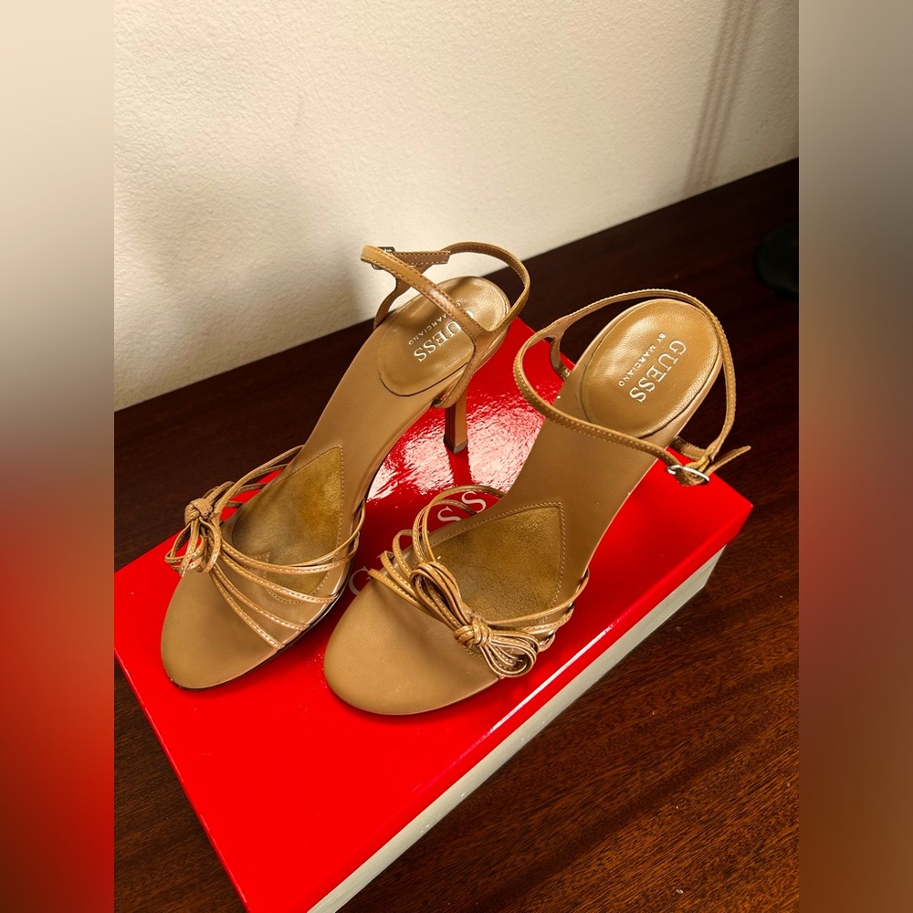 Guess Twill strappy sandals